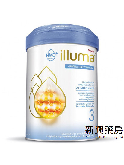 ILLUMA 3号 幼儿成长配方奶粉850克